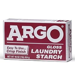 Argo Gloss Laundry Starch, 16 oz (Pack of 6)