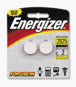 Energizer, Watch Battery ECR2025BP - 3 V X 6 Pack Energizer, Watch Battery ECR2025BP - 3 V X 6 Pack