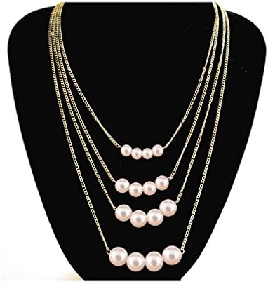 Trendy and Fashionable Multi-layer Link Chain Necklace