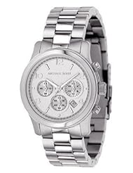 Michael Kors Quartz Silver Midsized Round Dial Chronograph- Women Wrist Watch Mk5076