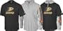 Anaheim Mighty Ducks -Black/Grey- Hoodie Tee Combo
