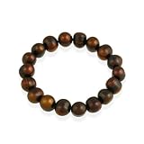 Genuine Freshwater Cultured 10x12mm Brown Pearl Stretch Bracelet