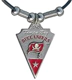 NFL Tampa Bay Buccaneers Leather Cord Necklace