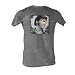 Elvis Presley Gold Shades Adult Size Fitted Heather Gray Tee T-shirt