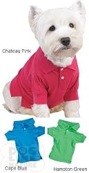 Preppy Puppy Polo - Chateau Pink Large