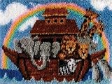 NATURA LATCH HOOK KIT 20X27-NOAH'S ARK