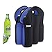 BUILT NY Six-Pack Insulated Neopreane Beer Bottle Tote, Navy