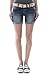 WallFlower Juniors Luscious Curvy Belted Mid Thigh Denim Shorts