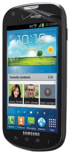 EZGuardz Samsung Galaxy Stellar SCH-I200 Screen Protectors Ultra Clear, 5 Pack