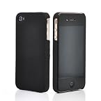 Hard Micro Mesh Back Case Cover For Apple iPhone 4s (Black)