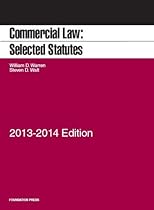 Commercial Law: Selected Statutes, 2013-2014