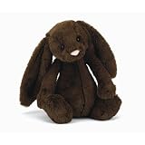 Jellycat Peluche Lapin M�dium Bashfuls Chocolat - 31 cm 31cmpar Jellycat
