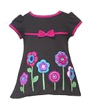 Rare Editions Girls 2-6x Embroidered Knit Dress