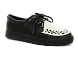 Search : T.U.K. 2 Ring Creeper Sneaker Unisex Lace Up Shoes