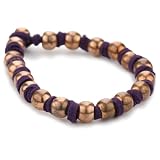 Vanessa Mooney Copper Ball Bead On Knotted Pur