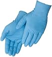 Liberty Glove - Duraskin - T2010W Nitrile Industrial Glove, Powder Free, Disposable, 4 mil Thickness, Large, Blue (Box of 100)