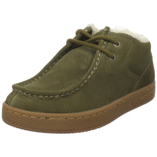 IPATH Men's Cat Skate Shoe,Dark Olive Suede,5 M US