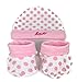 Sunshine Gift Baskets - Baby Bath Robe Gift Set with a Handy Pack (Pink)