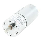 uxcell ギアモーター　ギアボックス　DC24V 200RPM 6mmx15mmシャフト