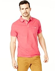 North Coast Pure Cotton Feeder Striped Polo Shirt