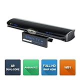 Alldaymall® Smart TV V3 Dual Core RK3066 1GB RAM 8GB ROM Android 4.2 1080P TV Box Media Player with WIFI, Built-in 2M HD Camera
