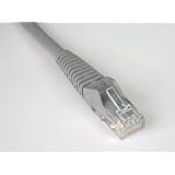 CAT6 CAT5e Network Snagless Patch Cable, 50ft., Gray (TRPN201050GY) Category: Surge... by Tripp Lite