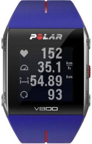 Polar V800 GPS Triathlon Sports Watch (Blue) Non Heart Rate Version