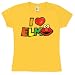 Search : Sesame Street - I Heart Elmo Ladies T-Shirt