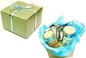 Tea Lover's Gourmet Tea Gift Set. Come in a Gift Box Are: 1 Tin (4 Oz.) Raspberry Flavored Green Tea, 1 Tin (4 Oz.) Ceylon Kenilworth Estate Black Tea, and 5 Assorted Tea Samples (Each Makes 3-5 Cups of Tea)