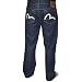 EVISU Jeans Genes Regular Rinse Mens Premium Relaxed Loose Fit Dark Wash Denim Pants Jeans EVISU Jeans Genes Regular Rinse Mens Premium Relaxed Loose Fit Dark Wash Denim Pants Jeans