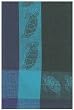 Waffle Weave 100% Cotton Tortoise Dishtowel, Blue 18" X 28" Set / 6