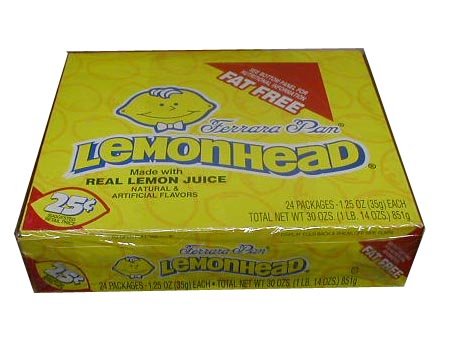 Ferrara Pan Lemonheads (24 count) by Ferrara Pan