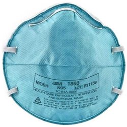 RESP PARTICULATE MASK N95 N95 Health Care Particulate Respirator and Surgical Mask Box of 20 3M 1860