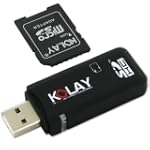 Lecteur de cartes m�moire USB SD SDHC