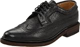 FRYE Women’s James Wingtip Flat,Black,9 M US