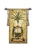Palm Tree Tapestry Wallhanging With Comes With Wall Hanging Rod and Tassels