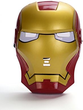 SEEAN Marvel Character Costume Masks (Iron Man)
