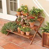 Eucalyptus 3-Tier Plant Stand