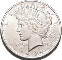 Extra Fine PEACE SILVER DOLLARS (1921-1935)
