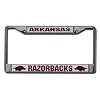 Arkansas Razorbacks Chrome Frame