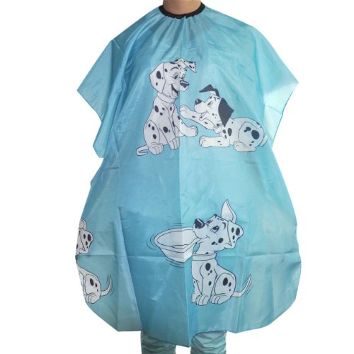 Kids Hair styling Cape Blue Dalmatian