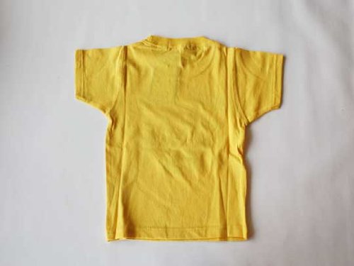 SHISKY　BOY'S半袖Tシャツ　イエロー　110cm
