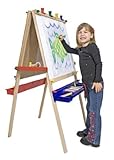 Deluxe (Child)ren's Wooden Standing Art Easel - (Child)