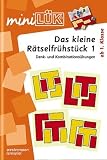 Produkt-Bild: miniL&Uuml;K. Kleines R&auml;tselfr&uuml;hst&uuml;ck 1.-3.Klasse: Kleines R&auml;tselfr&uuml;hst&uuml;ck 1: Denk- und Kombinations&uuml;bungen f&uuml;r Klasse 1 bis 3