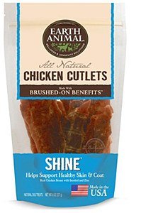 Earth Animal - Shine Chicken Cutlet Treats 8oz