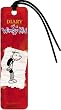Diary Of A Wimpy Kid -- Collectible Bookmark With Leather Tassle
