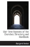 War-Time Agencies of the Churches: Directory and Handbook
