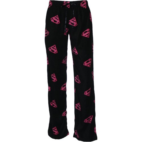  Supergirl Logo Juniors Fleece Pants