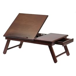 Winsome Alden Lap Desk Flip Top & Drawer