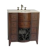 Model HF0109M 34 Durio Bathroom Sink Vanity Cabinet